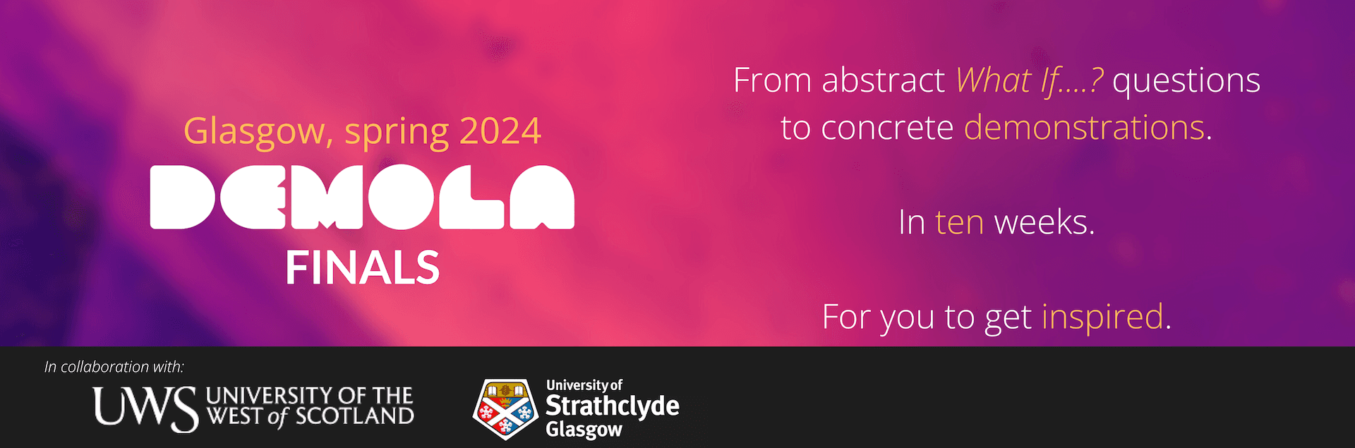 Demola Glasgow: Finals 2024