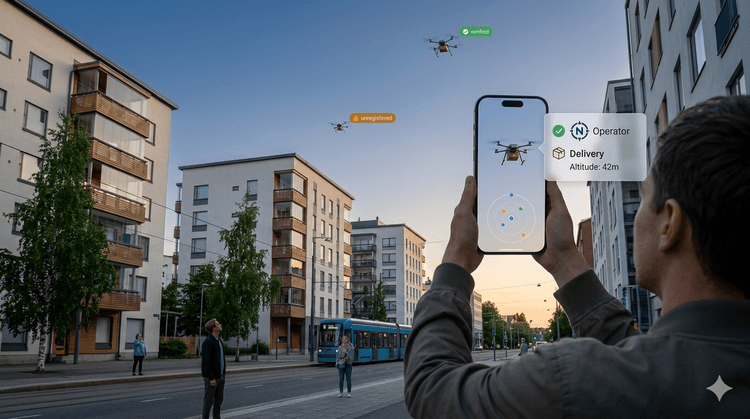 Who’s That Drone? — Urban Airspace Transparency Who’s That Drone? — Urban Airspace Transparency